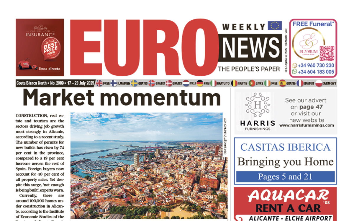 Costa Blanca North newspaper 17 - 23 Jul 2025