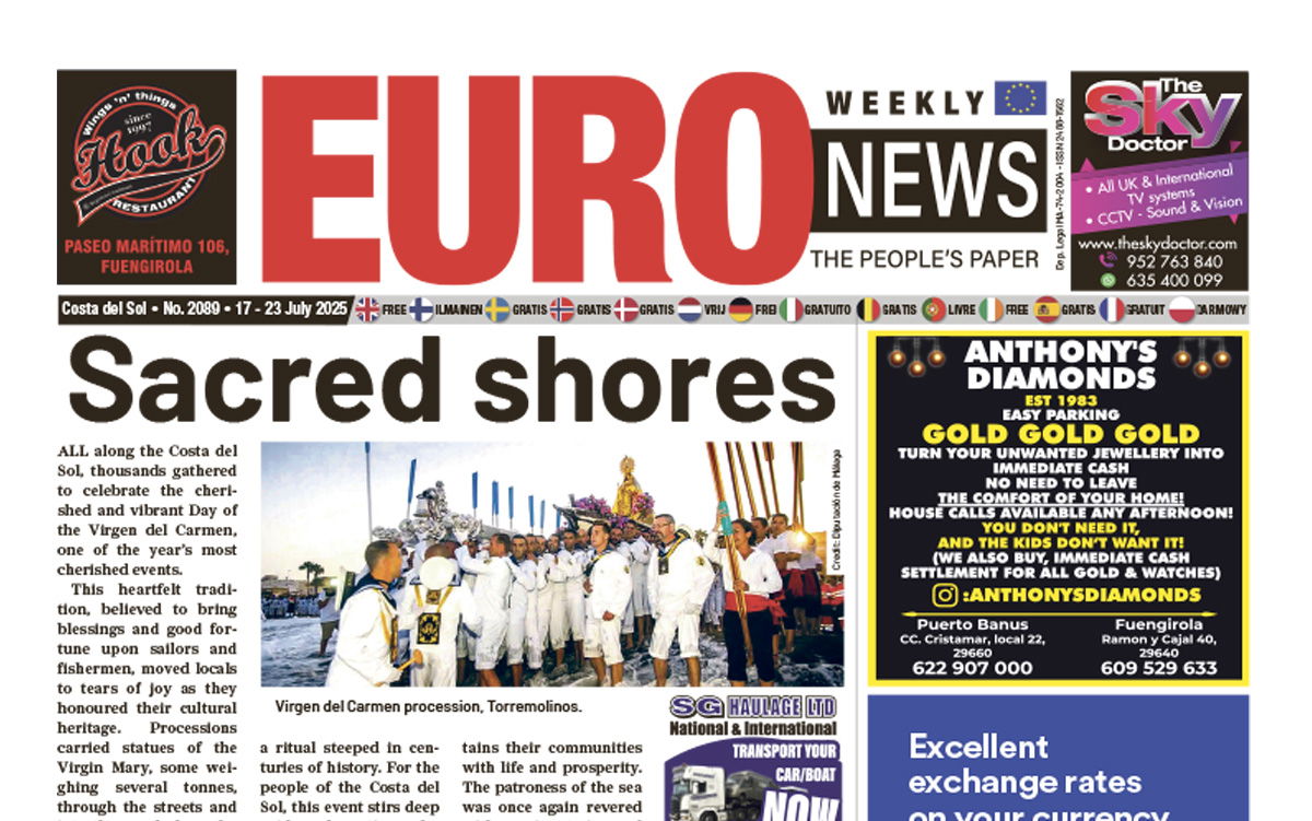 Costa del Sol newspaper 17 - 23 Jul 2025