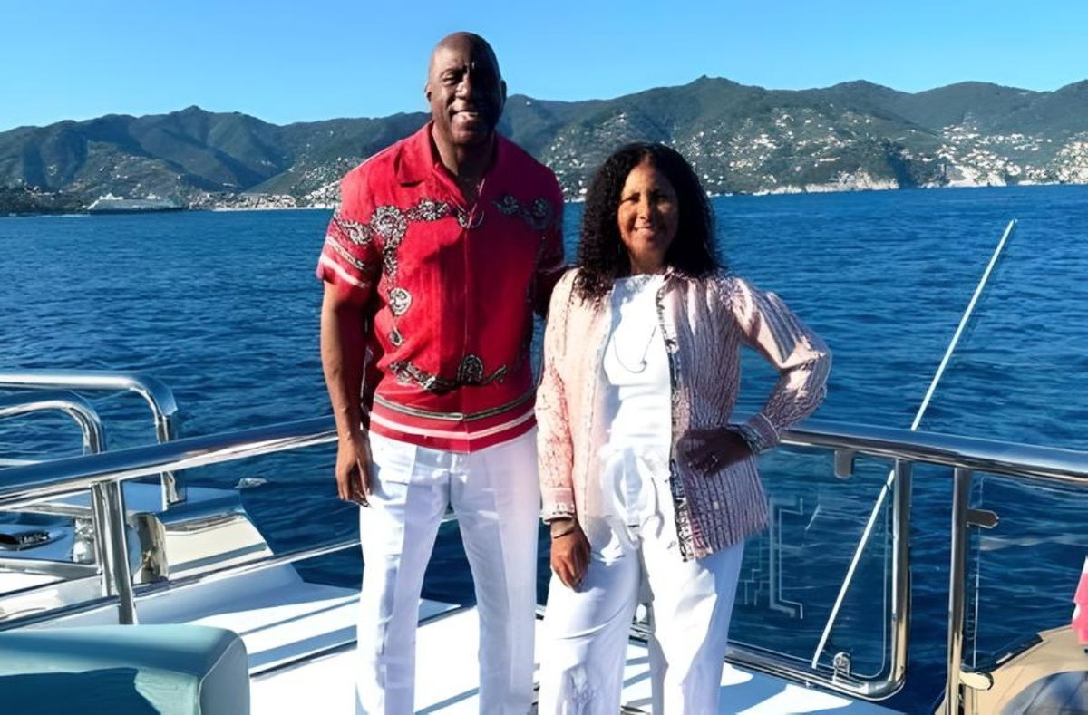 Magic Johnson and family are back in Mallorca