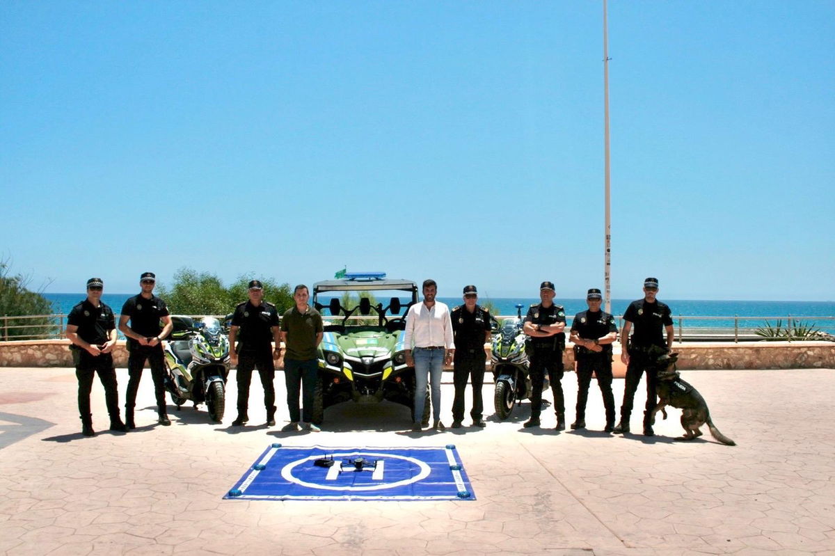 Mojácar increases police by 300% for summer