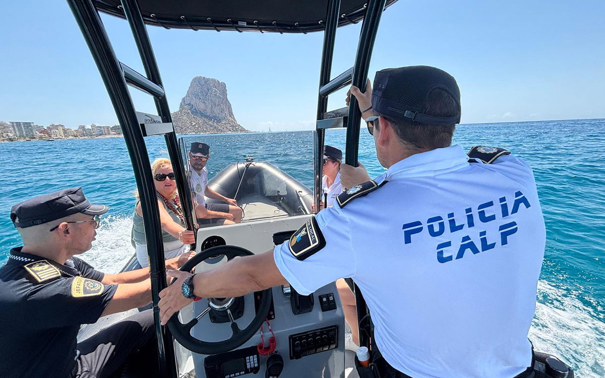 Calpe police to launch new patrol boat to boost coastal surveillance