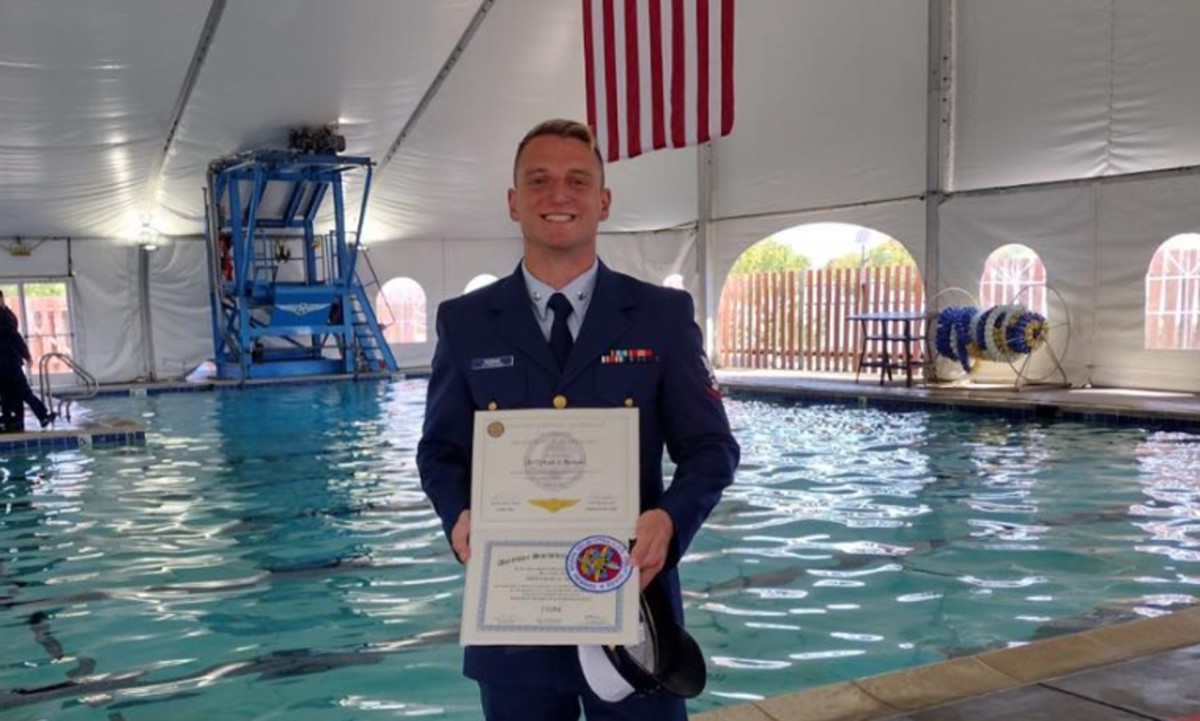 Coast Guard swimmer saves over 200 from floods in first Texas rescue mission