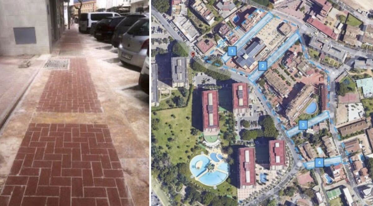 Benalmadena’s terrifying new pavements