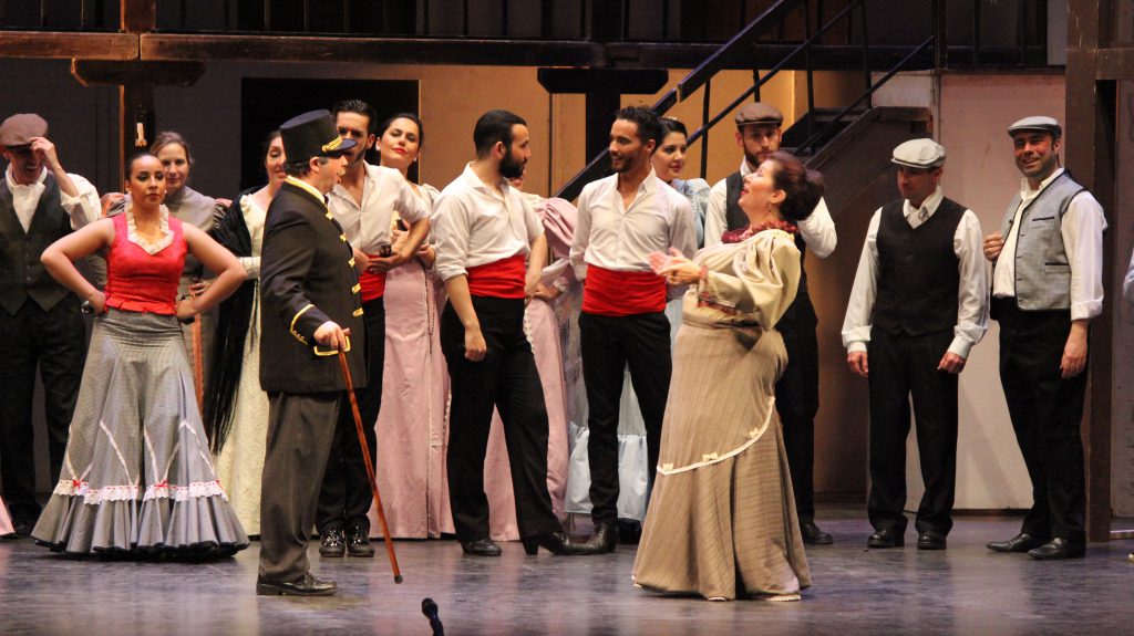 Operetta in the streets of Estepona