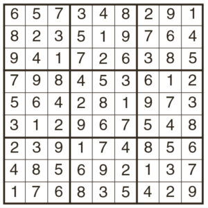 hard sudoku 2091