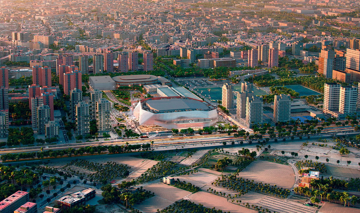 Roig Arena will use 100% renewable energy