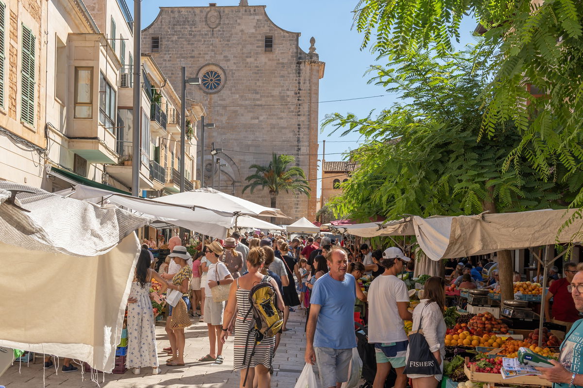 Year-round market frenzy in Mallorca