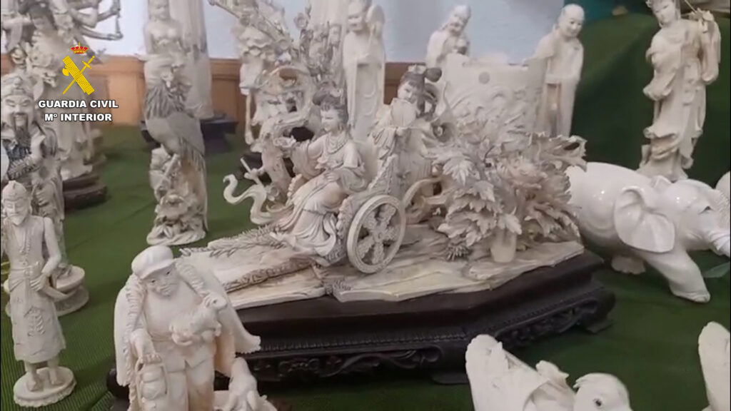 Among nan seized items is simply a 1.77-metre-long, 22-kilogram ivory tusk making love from nan 19th century, intricately carved and estimated to beryllium worthy tens of thousands of euros. Another standout portion is simply a miniature ivory sphere pinch soul gearwork, weighted astatine €40,000.