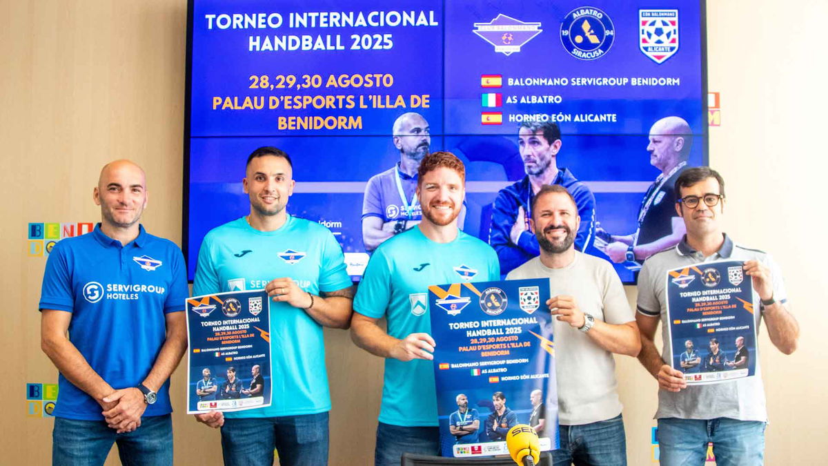 Italy’s AS Albatro and Horneo Eon join Benidorm in pre-season handball clash