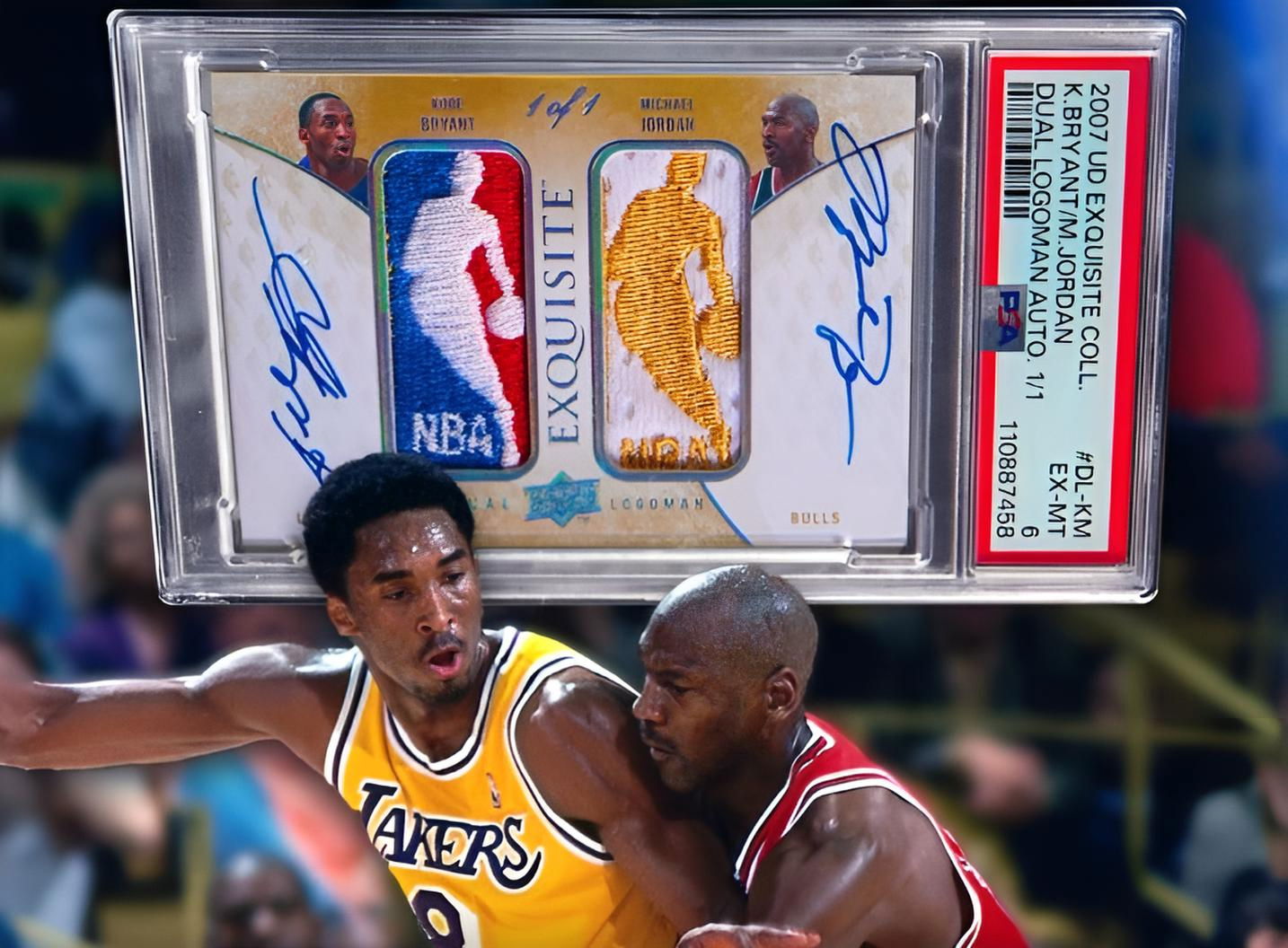 Michael Jordan and Kobe Bryant NBA collectable card breaks world record «  Euro Weekly News