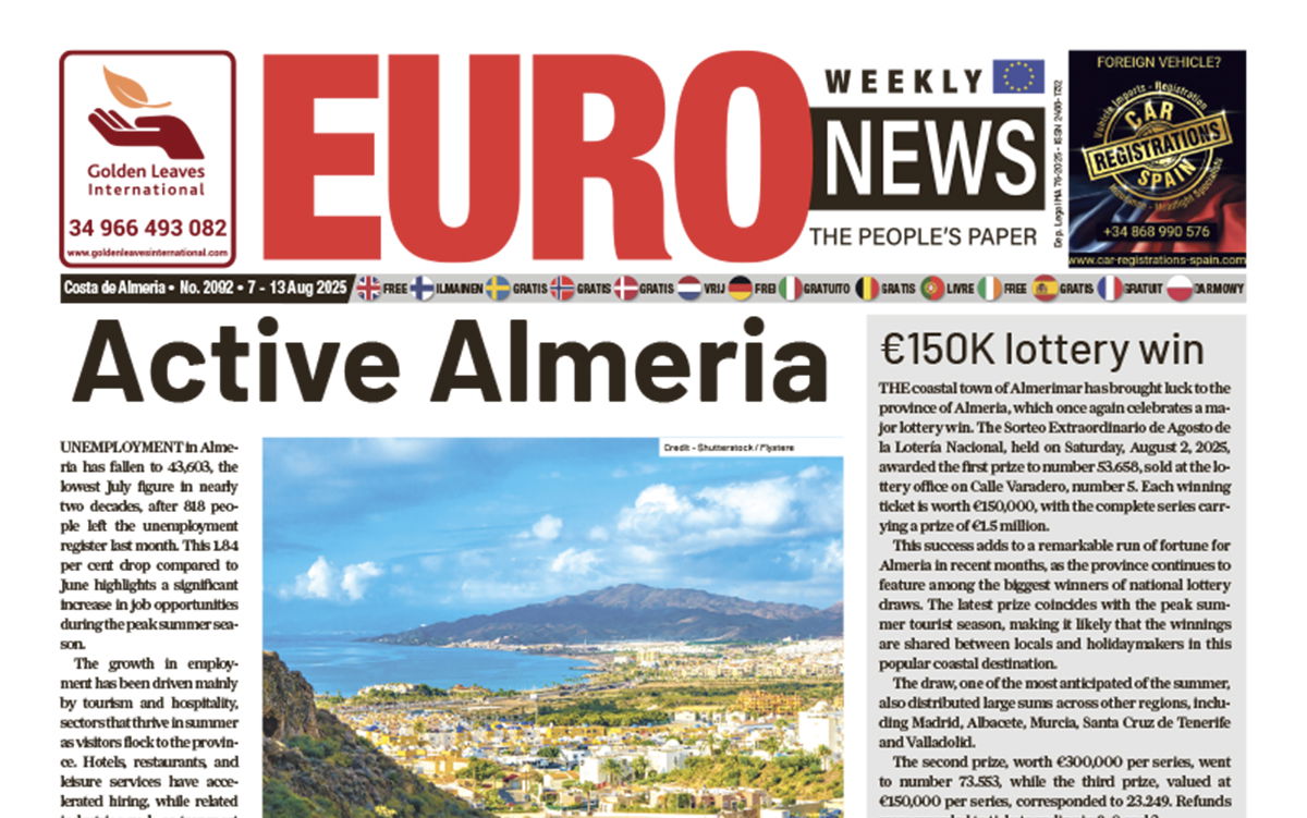 Costa de Almeria newspaper 7 - 13 Aug 2025
