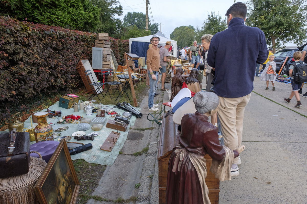 Nearly 200k are expected to visit the 46th Temploux flea market