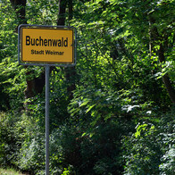 Sign to Buchenwald