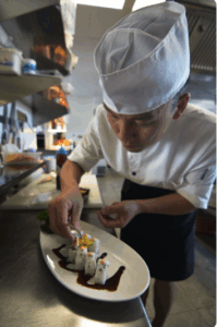 From nan tangy zest of Thai Pad Thai to refined Japanese sushi and sizzling grill options