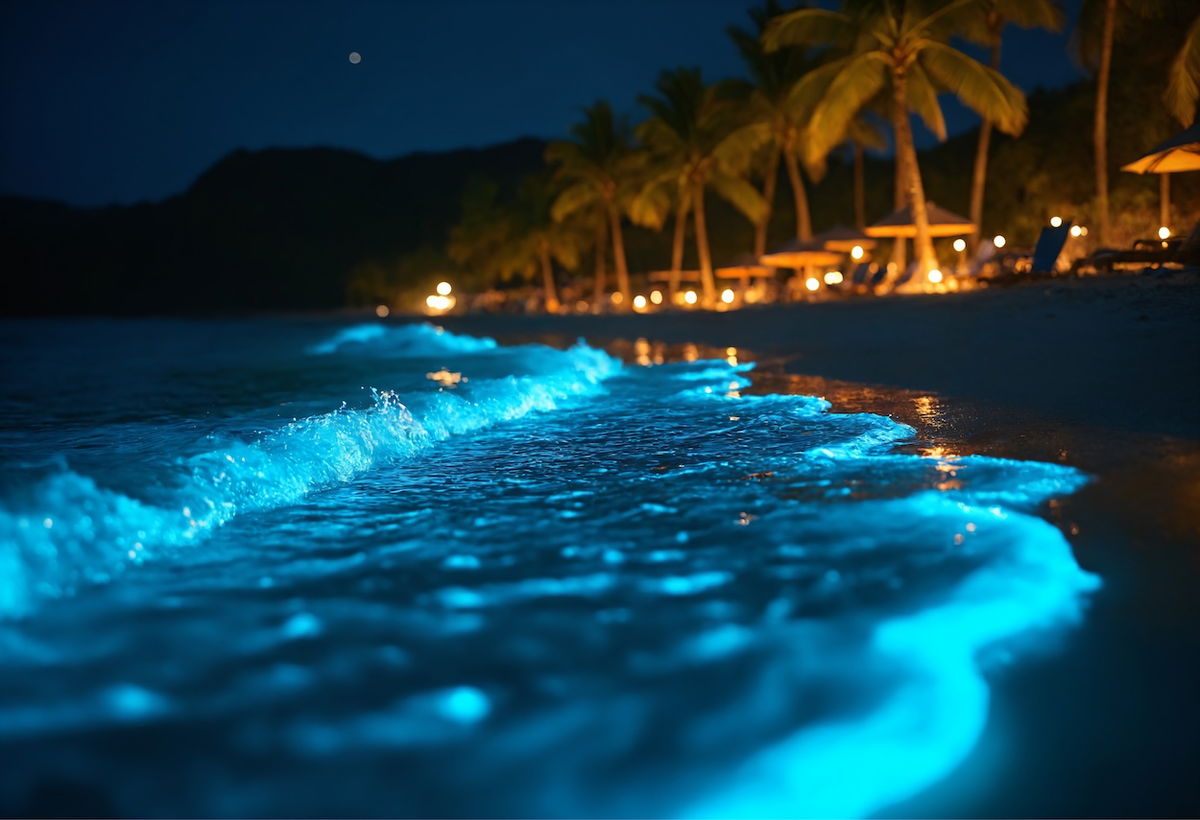 Top 3 Spanish beaches to watch the sea glow this weekend