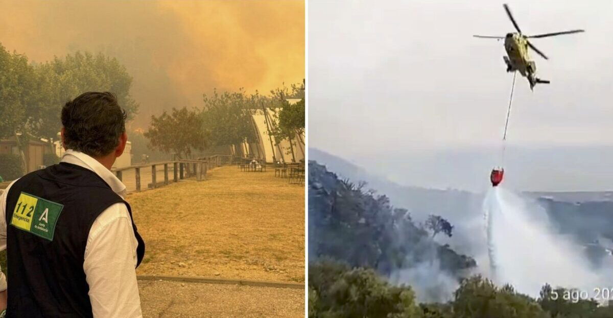 Tarifa suffers evacuations due to massive wildfire