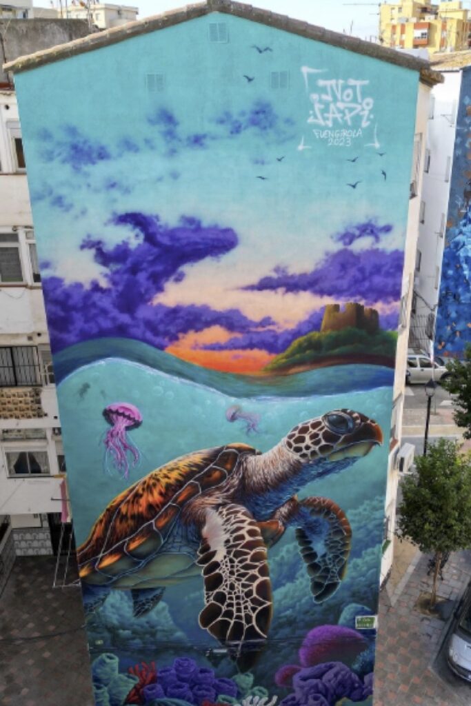 ACE SHIN Shelter loves Japi’s heartfelt mural.Euro Weekly News