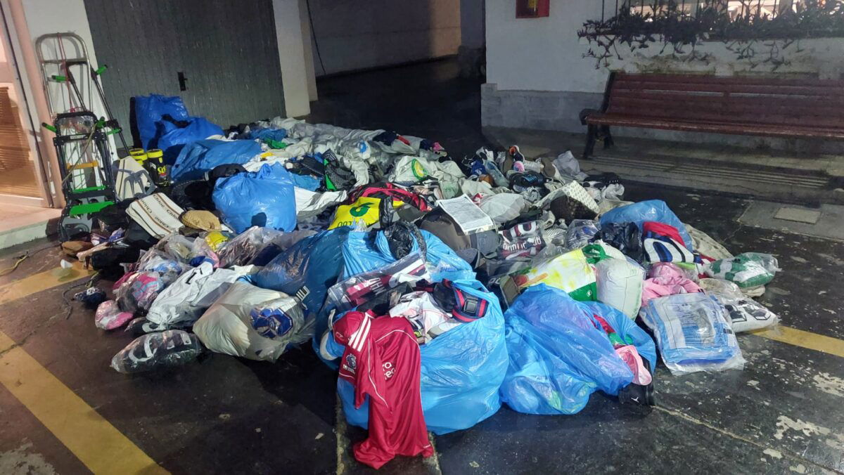 Illegal counterfeit items seized in collaboration operation