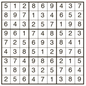 easy sudoku 2096