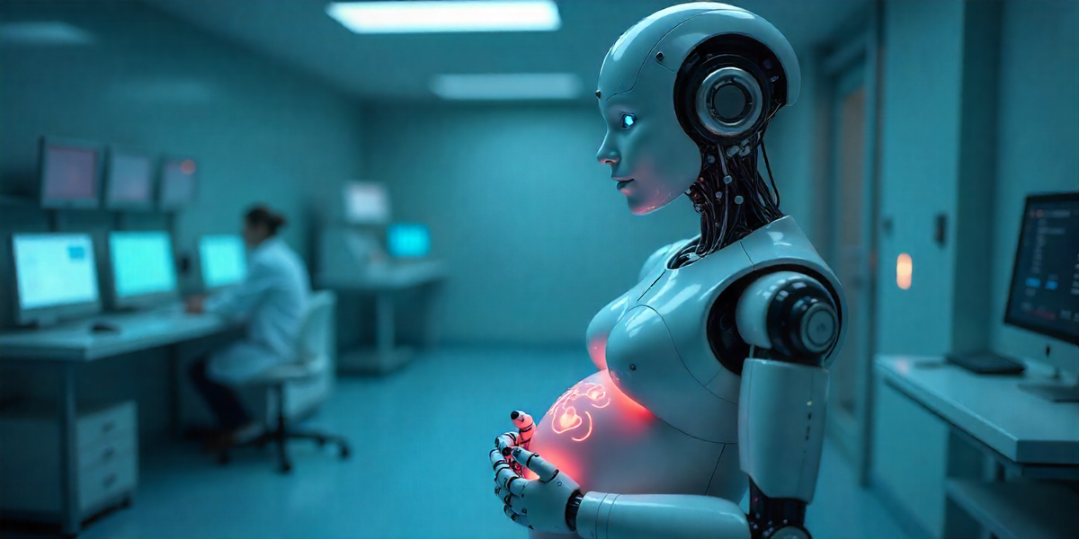Artificial womb robot could produce humans\” />