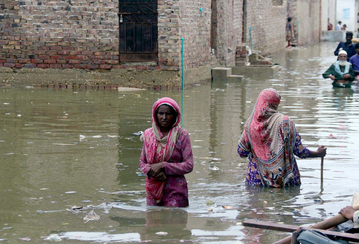 Pakistan flash floods claim nearly 200 lives.