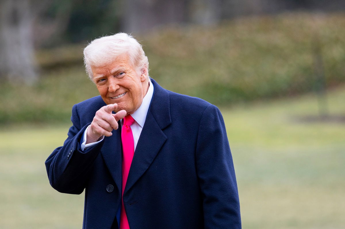 Trump celebrates as victory court ruling that found he engaged in fraud\” />