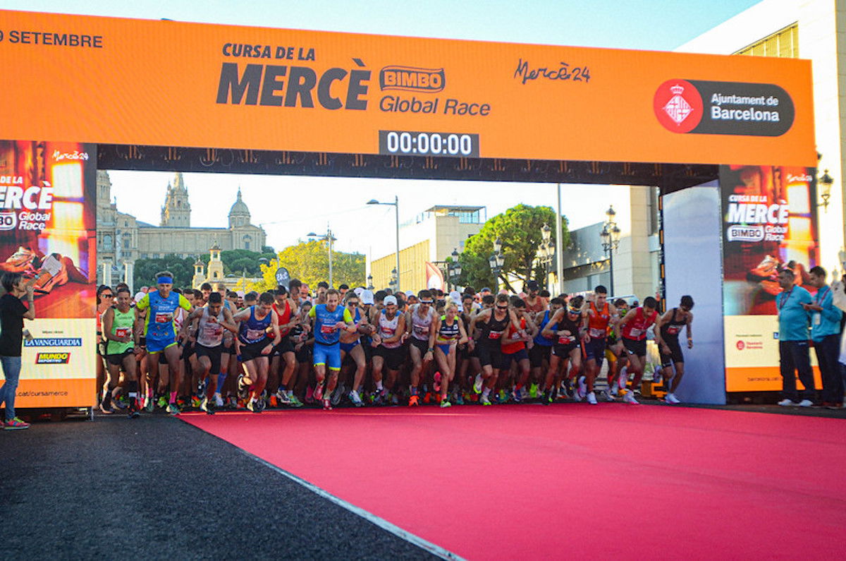 Barcelona celebrates 10km La Merce race