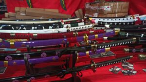 Katanas.