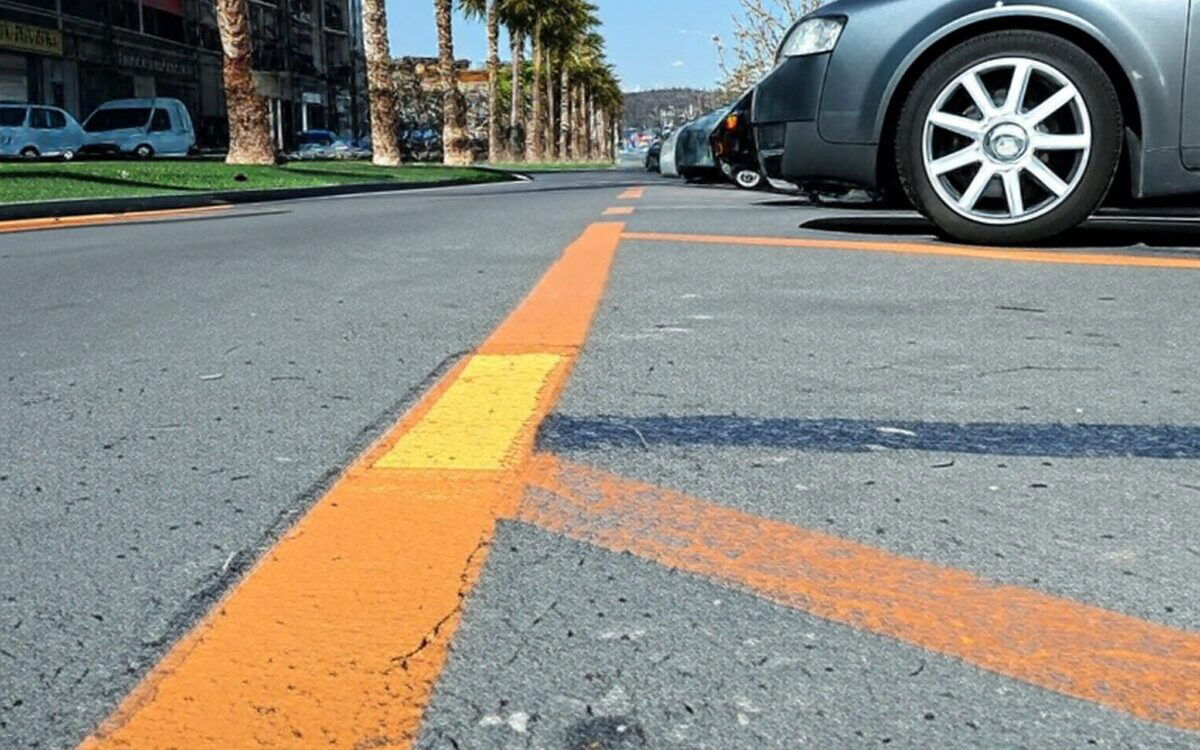 Marbella’s blue, green, orange and red parking
