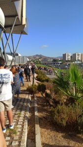 The queue.