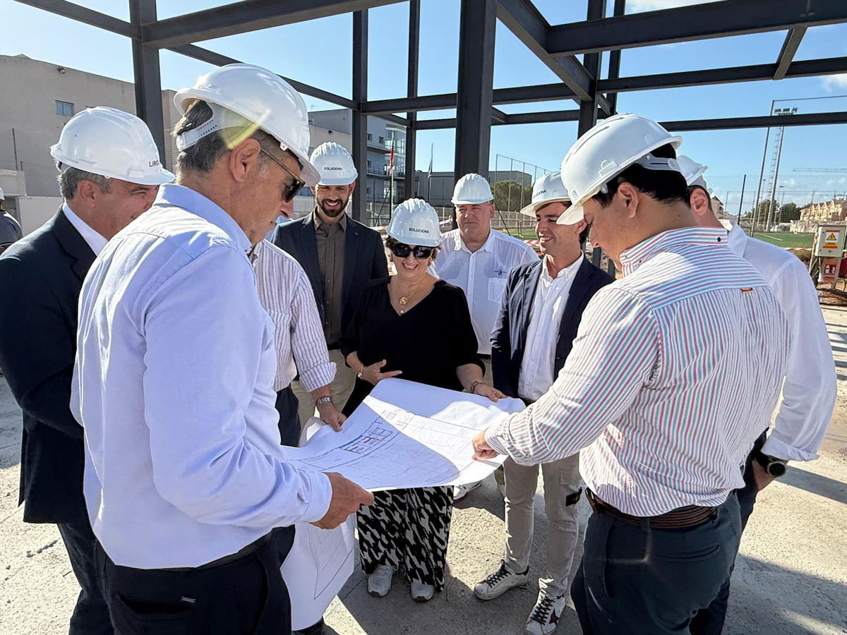 New sports hall takes shape in San Javier