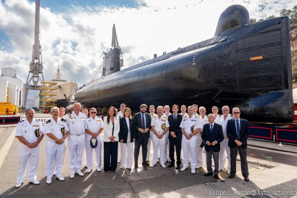 the submarine Tonina S-62 successful Cartagena Euro Weekly News