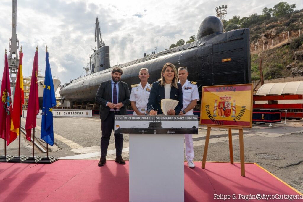 the submarine Tonina S-62 successful Cartagena Euro Weekly News