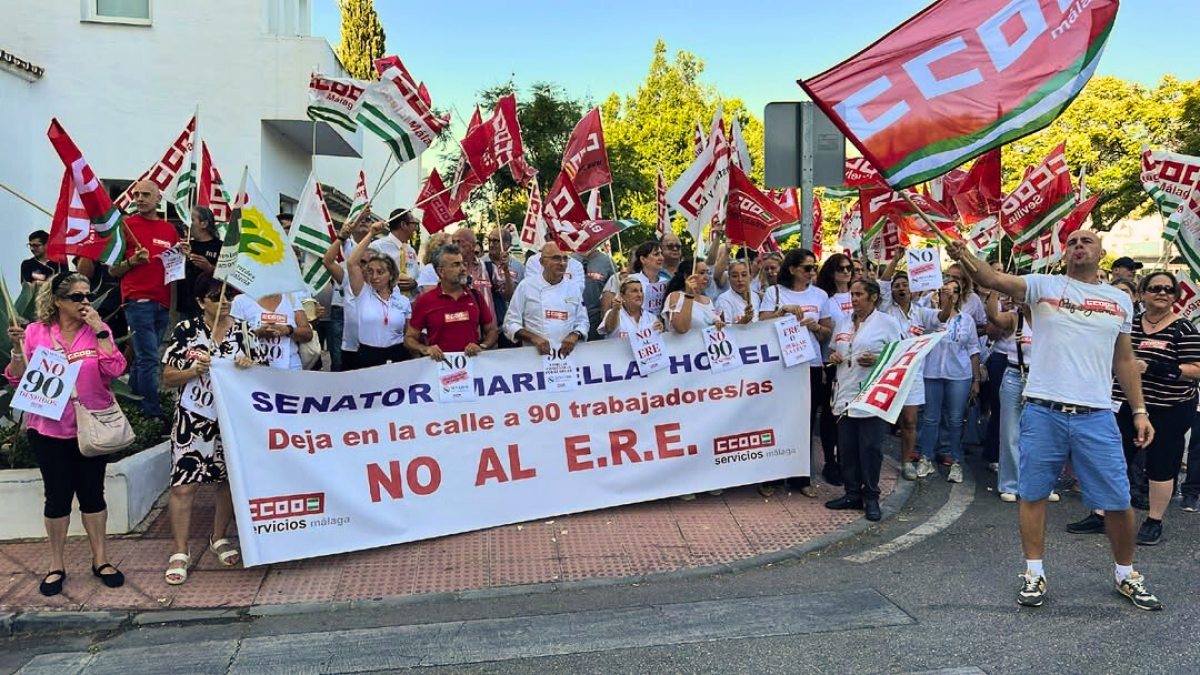 Indefinite lock-in at Marbella’s Senator Hotel: Workers squat to save 107 jobs