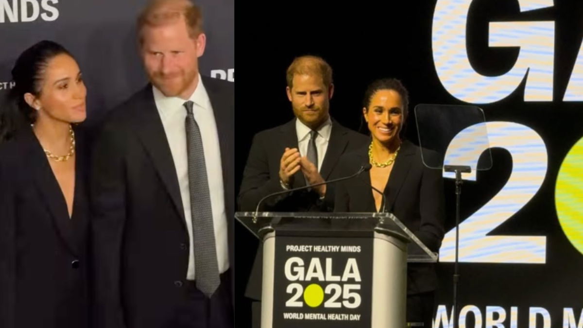 Meghan and Harry named ‘Humanitarians of the year’ at Project Healthy Minds 2025 gala