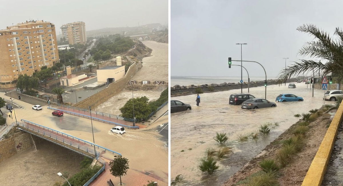 GlobWeather Channel Storm Alice Sparks Red Alerts as DANA Weather System Slams Eastern Spain with Torrential Rain and Flood Risks