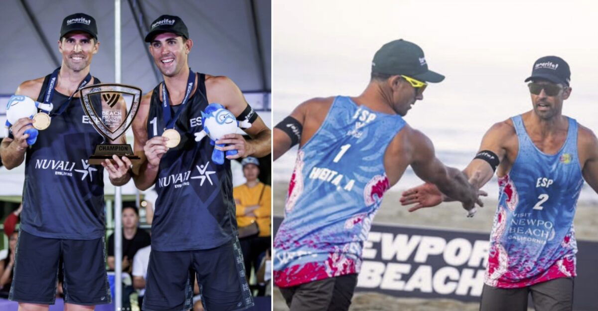 Spanish beach volleyball duo of Adrián Gavira and Alejandro Huerta grab volleyball gold in Philippines