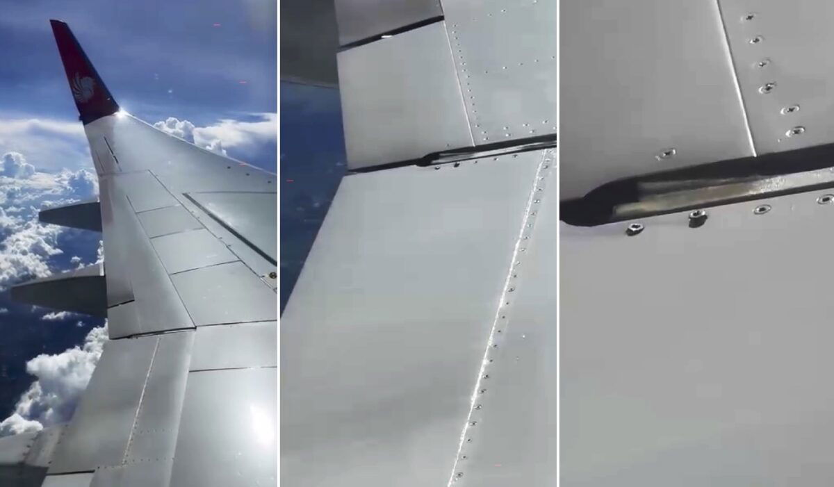 Passenger Captures Shocking Video Of Loose Bolts On Flight’s Wing – See Video Passenger Captures Shocking Video Of Loose Bolts On Flight’s Wing – See Video