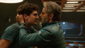Characters fighting successful Netflix’s dystopian drama, Billionaire’s Bunker.
