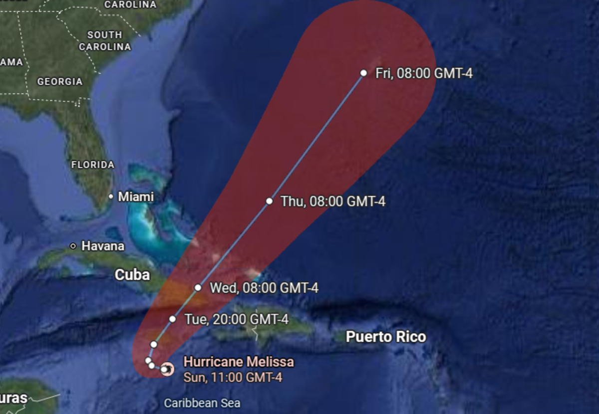 Hurricane Melissa could be Jamaica’s strongest storm on record