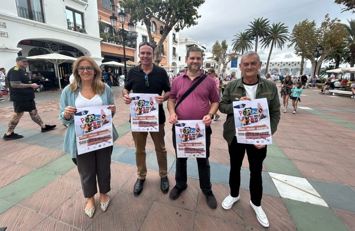 Nerja Launches Bold Anti-pornography Campaign Targeting Young People Nerja Launches Bold Anti-pornography Campaign Targeting Young People