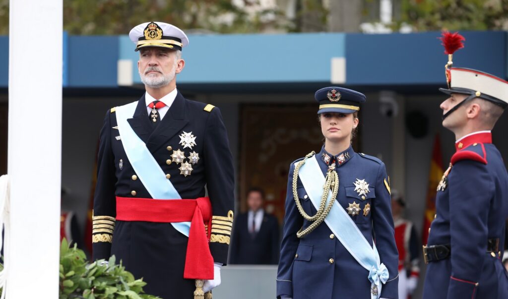 King Felipe and Princess Leonor.