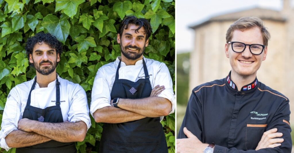 Lagarde Brothers & mixologist Victor Delpierre. 