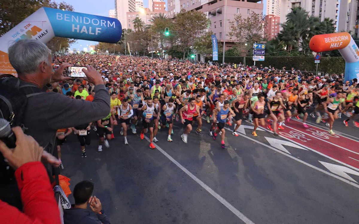 Benidorm Half Marathon Breaks Records With Over 9,100 Runners