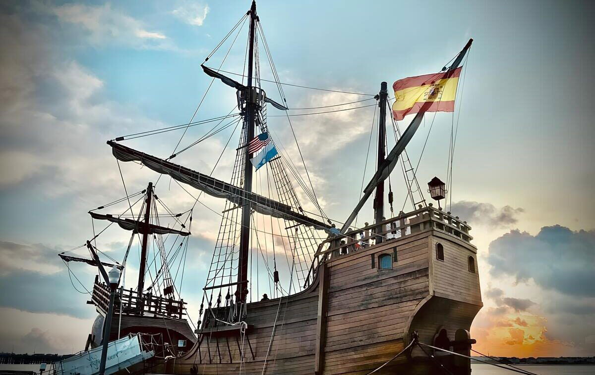 Historic Ship Finds Treasure On Costa Del Sol – La Nao Santa María Moors At Sotogrande And Fuengirola