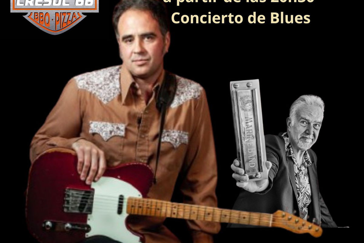 Blues Night Hits Pedreguer: Cresol 66 Comes Alive With Cesar Crespo & Danny Boy Sánchez