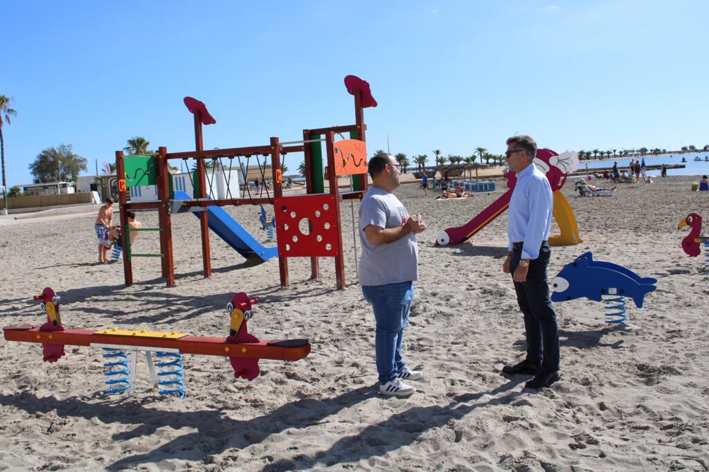 Playground successful San Pedro del Pinatar Villananitos Beach Euro Weekly News