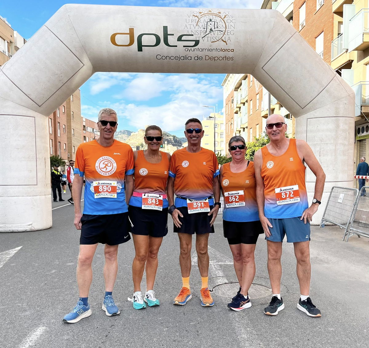 Los Bandidos Shine In Lorca And Mojacar Races With New Records
