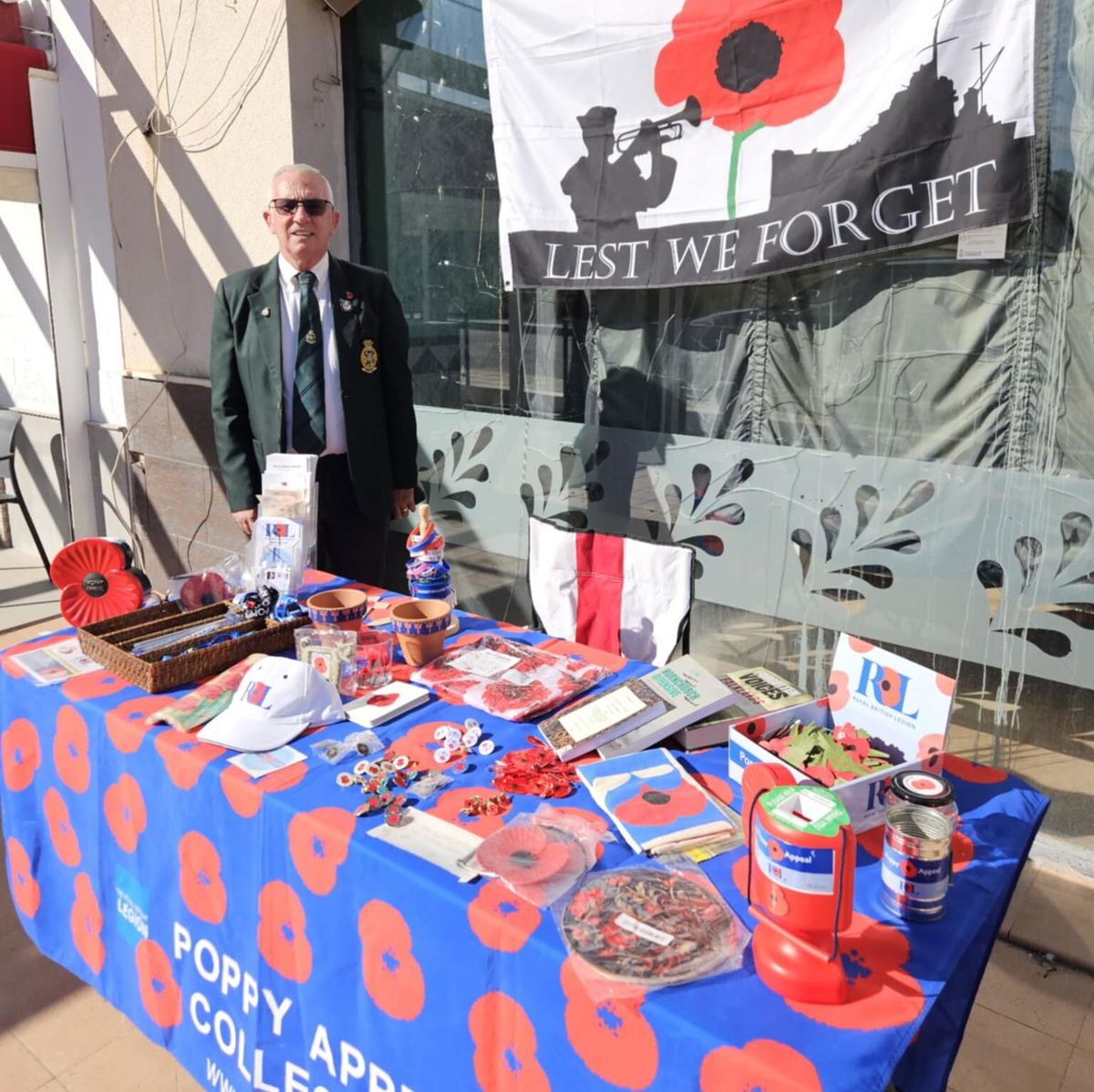 Remembrance Sunday in Murcia