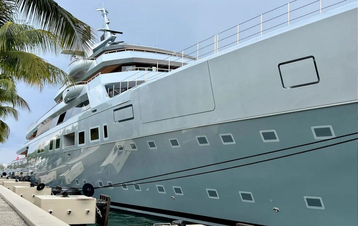 Superyacht Magnet: Google Co-creator’s Dragonfly’s Arrival In Malaga Possibly Most Expensive Ever